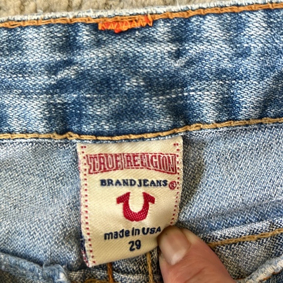 True Religion Billy distressed jeans size 29 men - Picture 4 of 10